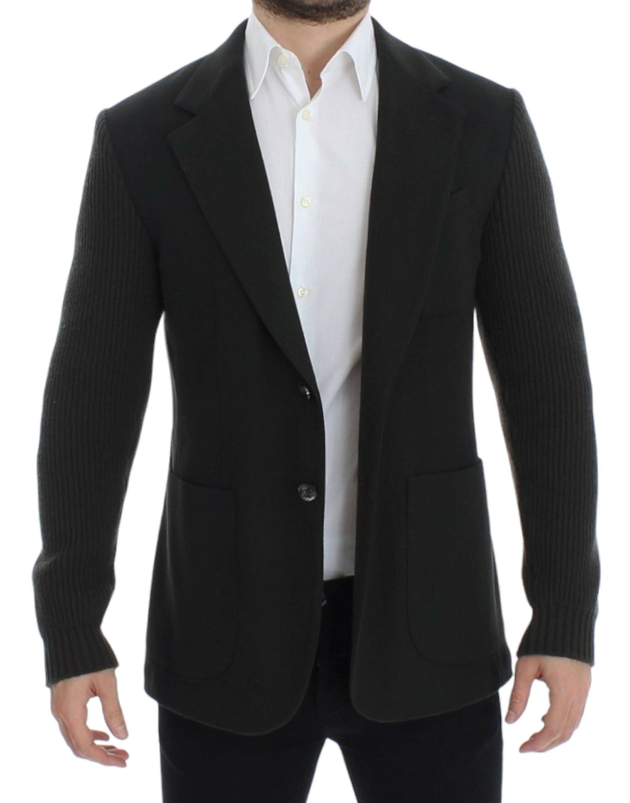 Dolce & Gabbana Green cashmere two button blazer - PreLoved & Luxe