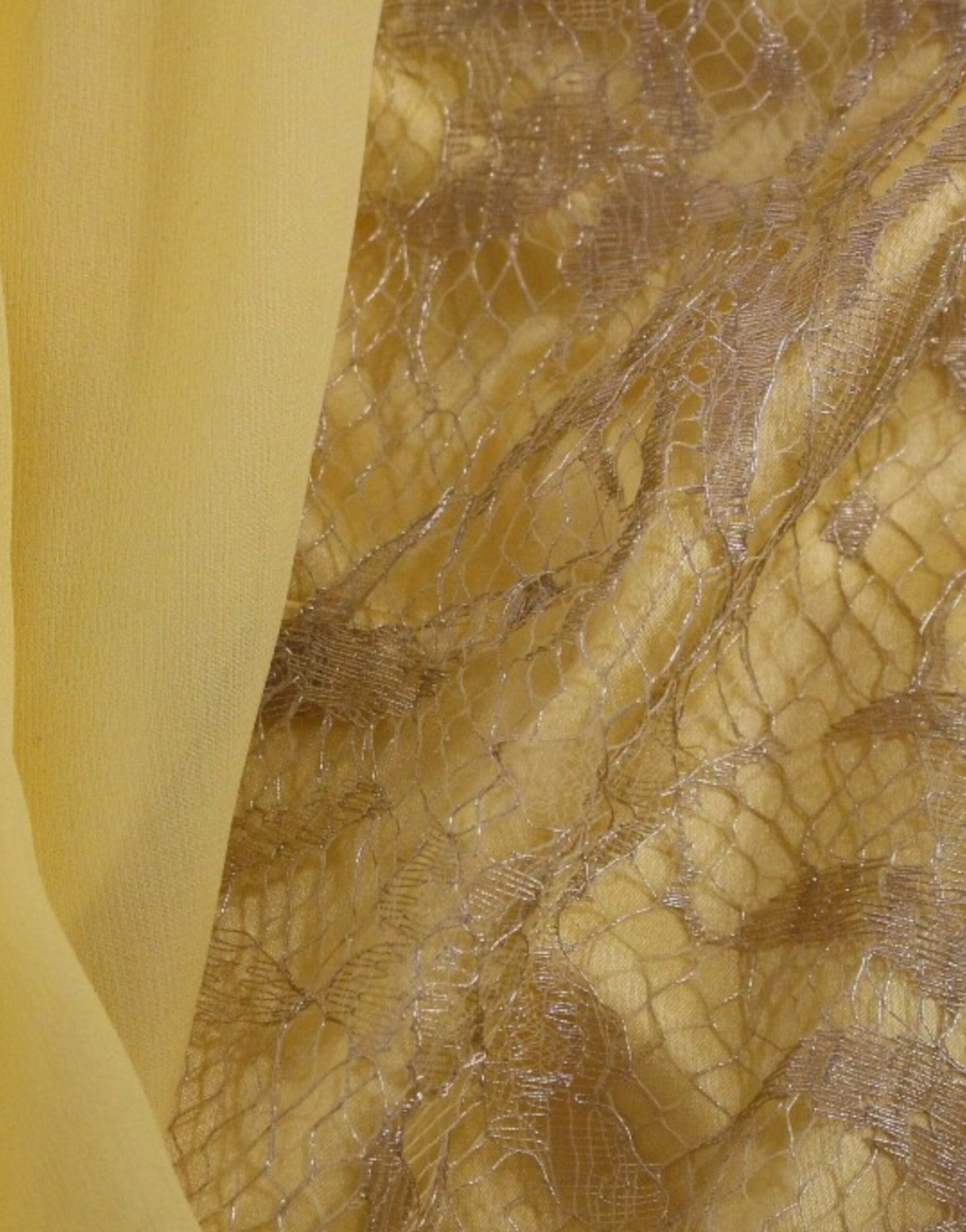 Dolce & Gabbana Yellow lace crystal mini dress - PreLoved & Luxe