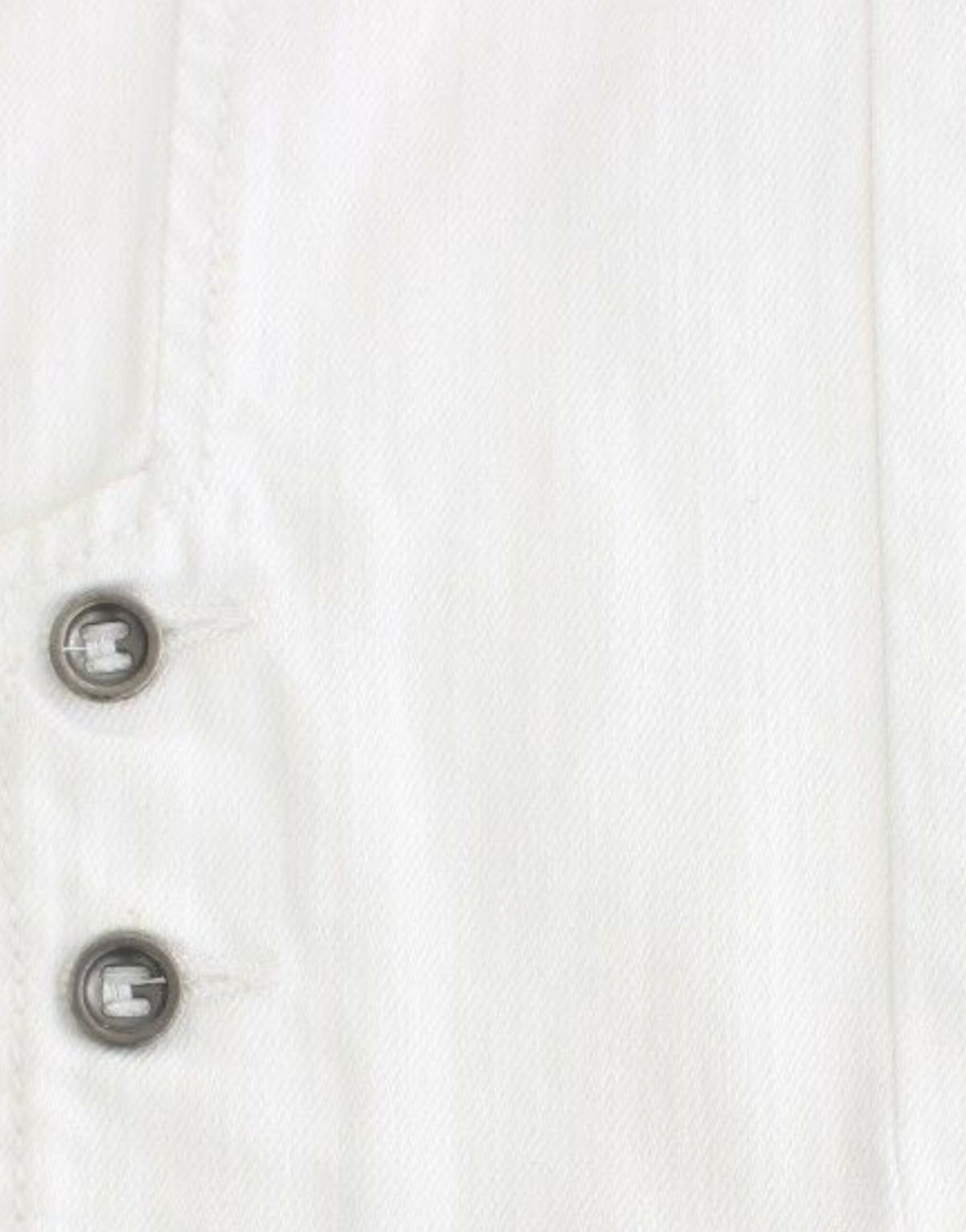 Ermanno Scervino White Cropped Jeans Denim Pants Branded Capri