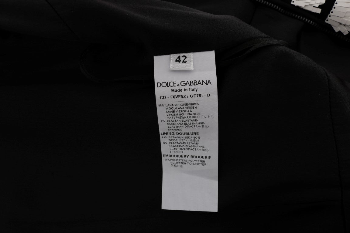 Dolce & Gabbana Multicolored Striped Sequined Stretch Dress - PreLoved & Luxe