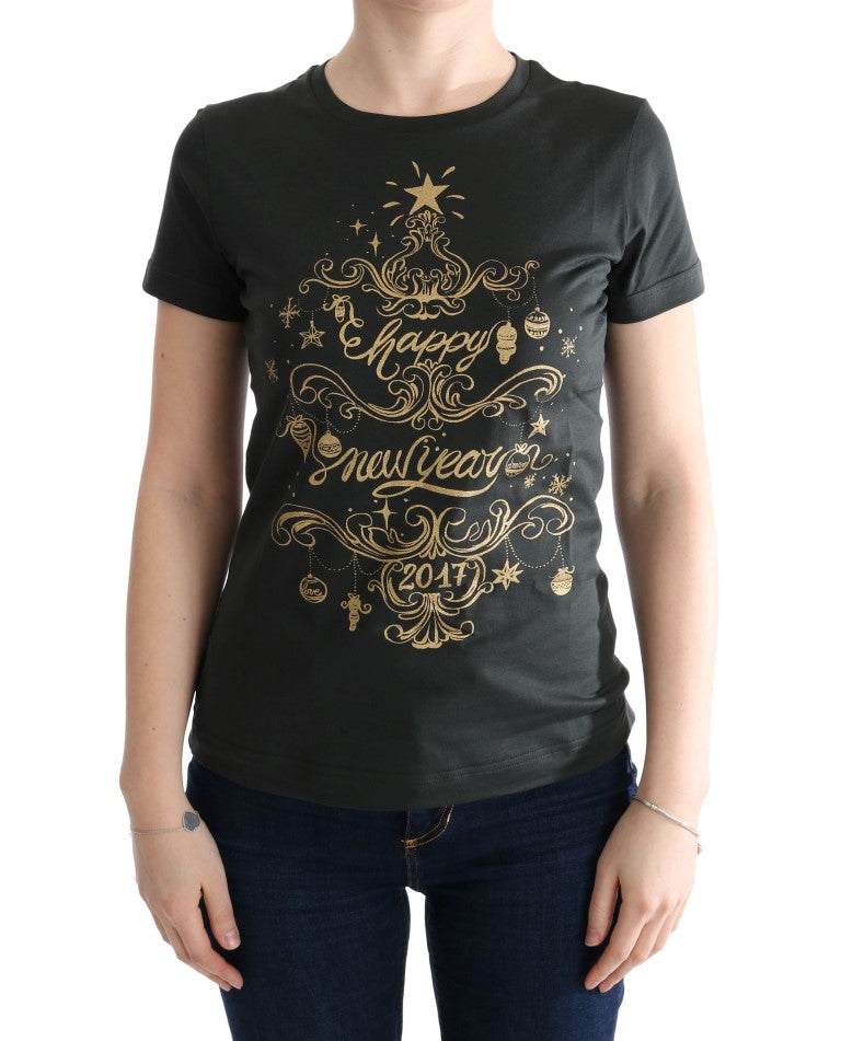 Dolce & Gabbana Green Cotton 2017 Motive T-Shirt - PreLoved & Luxe