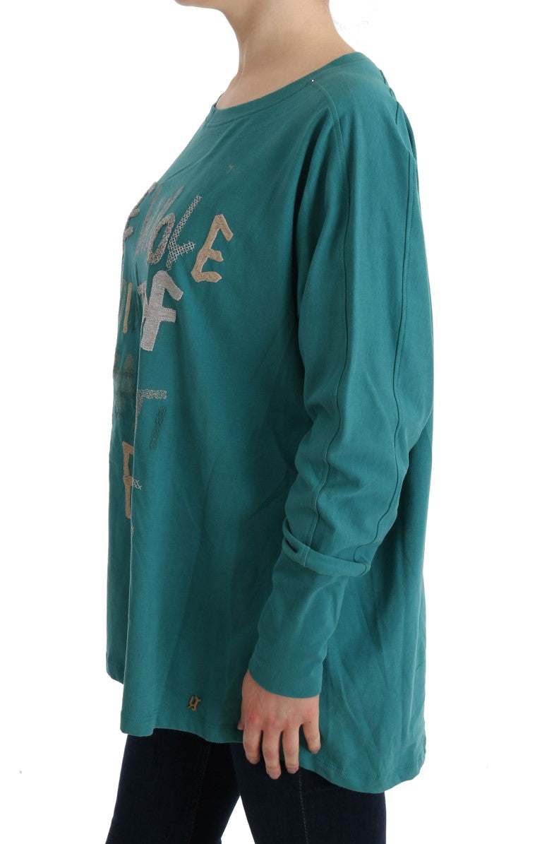 John Galliano Green Cotton Oversized Sweater - PreLoved & Luxe