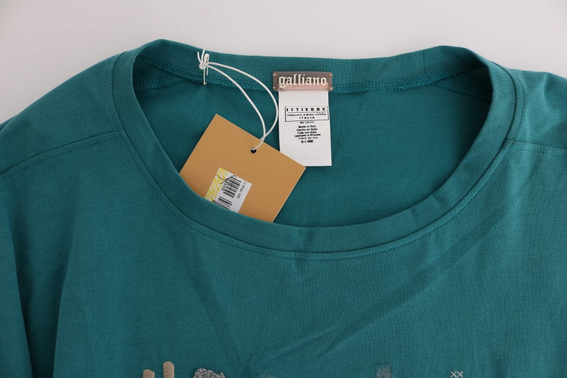 John Galliano Green Cotton Oversized Sweater - PreLoved & Luxe