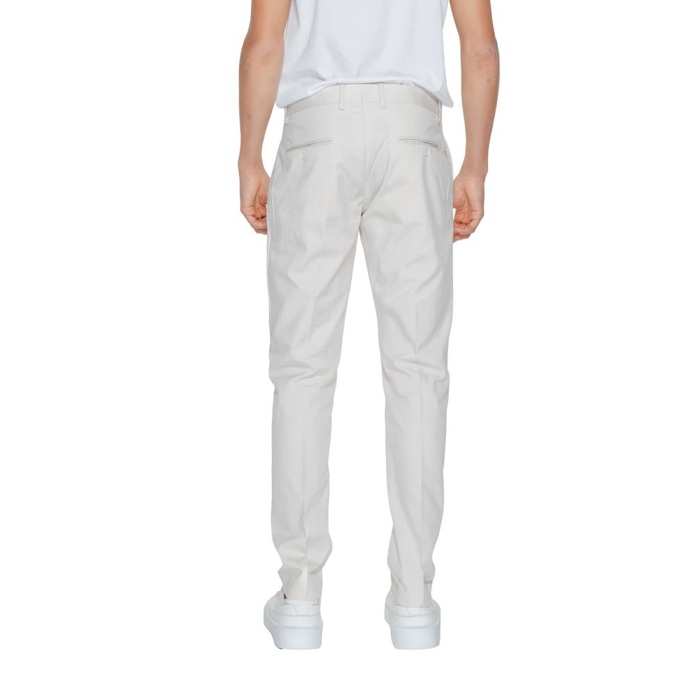 Antony Morato Beige Cotton Dress Pants