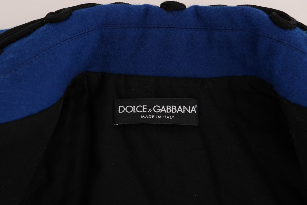 Dolce & Gabbana Black Wool Trench Jacket - PreLoved & Luxe