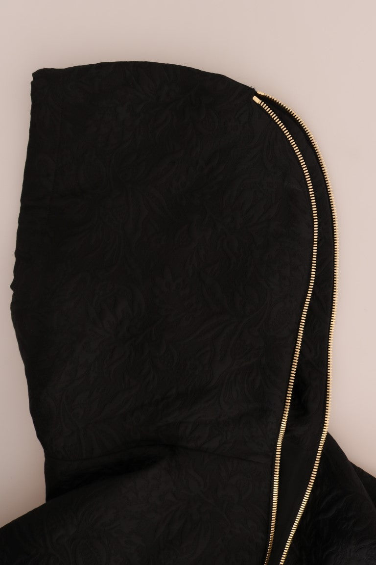 Dolce & Gabbana Black Fairy Tale Crystal Hooded Sweater - PreLoved & Luxe