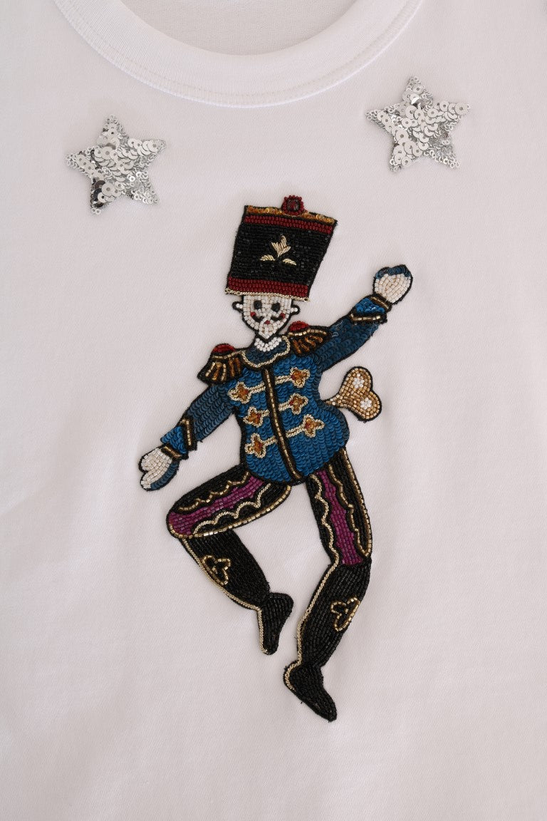 Dolce & Gabbana White Cotton Fairy Tale T-Shirt - PreLoved & Luxe
