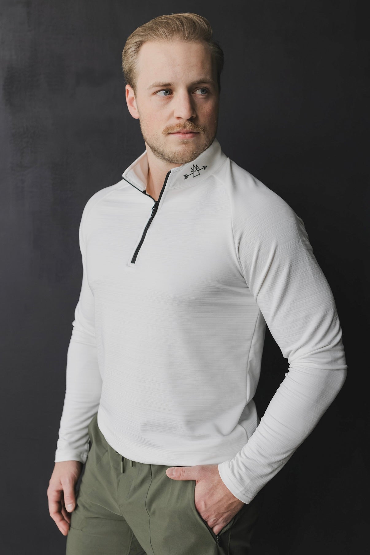 1/4 Zip Long Sleeve (M)