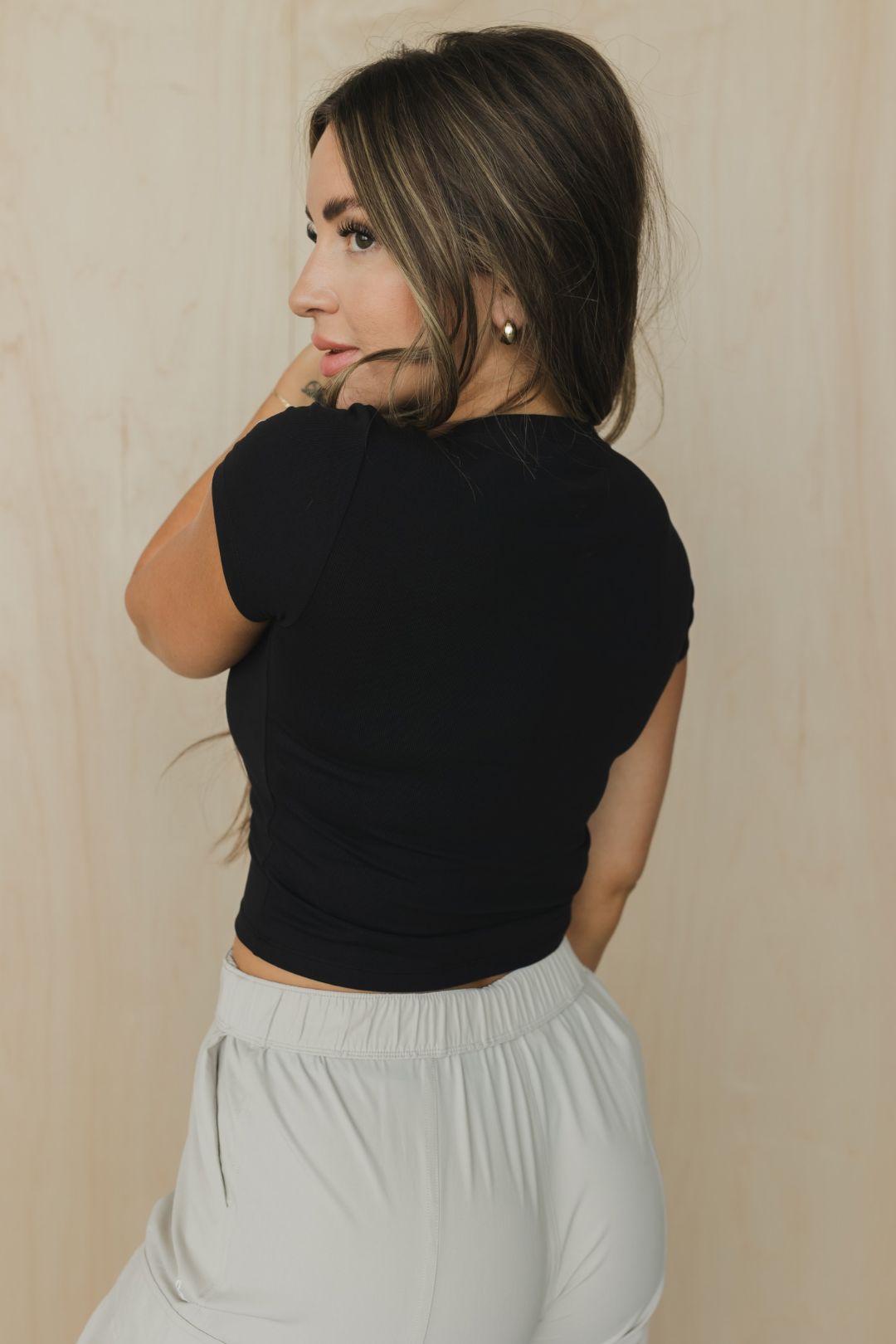 Cropped Tee *Ribbed