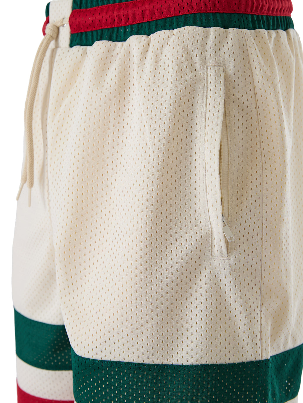 Gucci Cream Logo Shorts