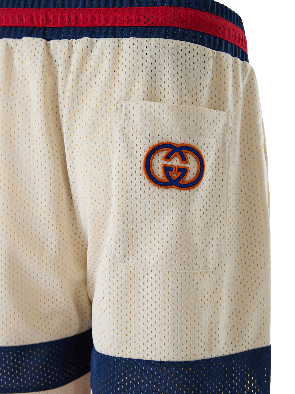 Gucci Cream Logo Shorts
