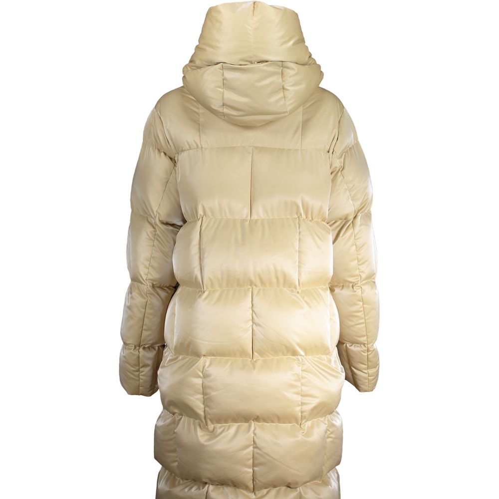 K-WAY Beige Women's Quilted Jacket