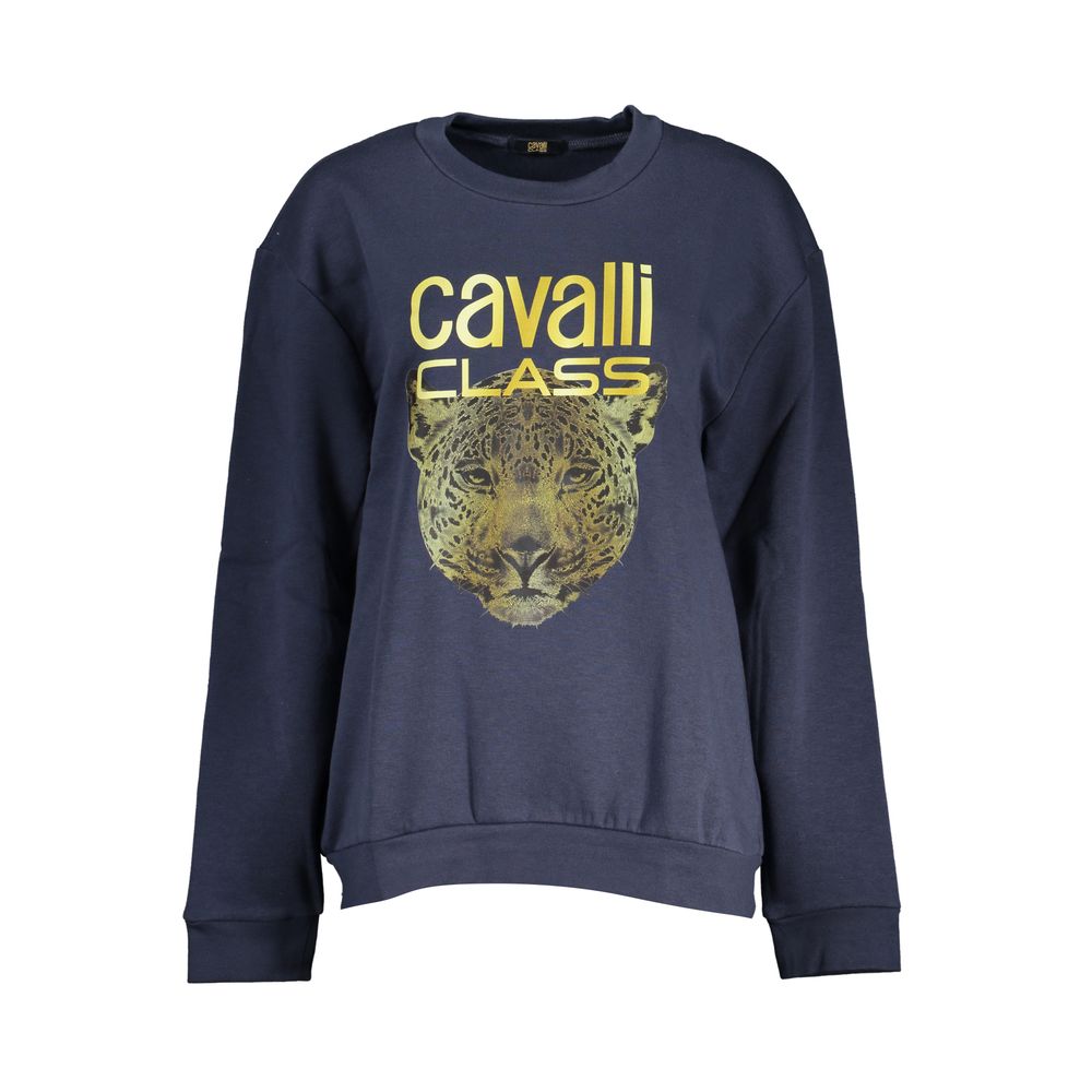 Cavalli Class Blue Women Sweatshirt