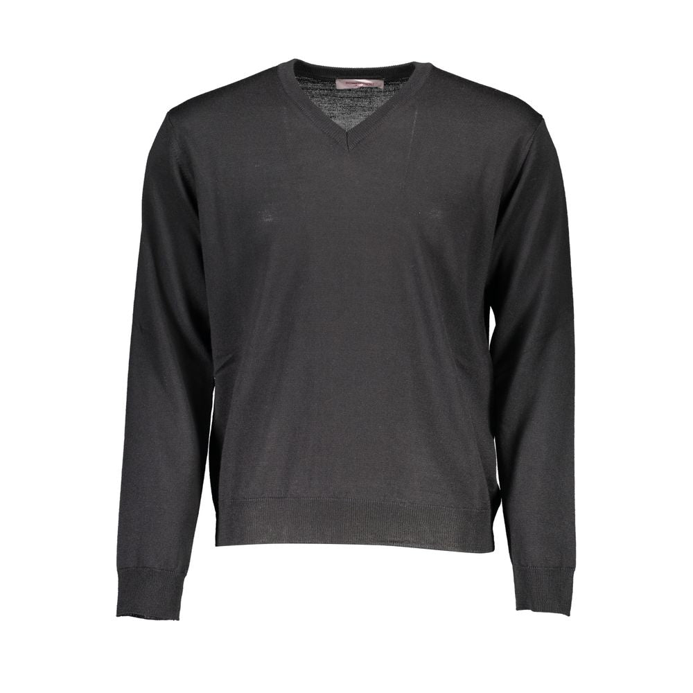 Romeo Gigli Black Wool Sweatshirt