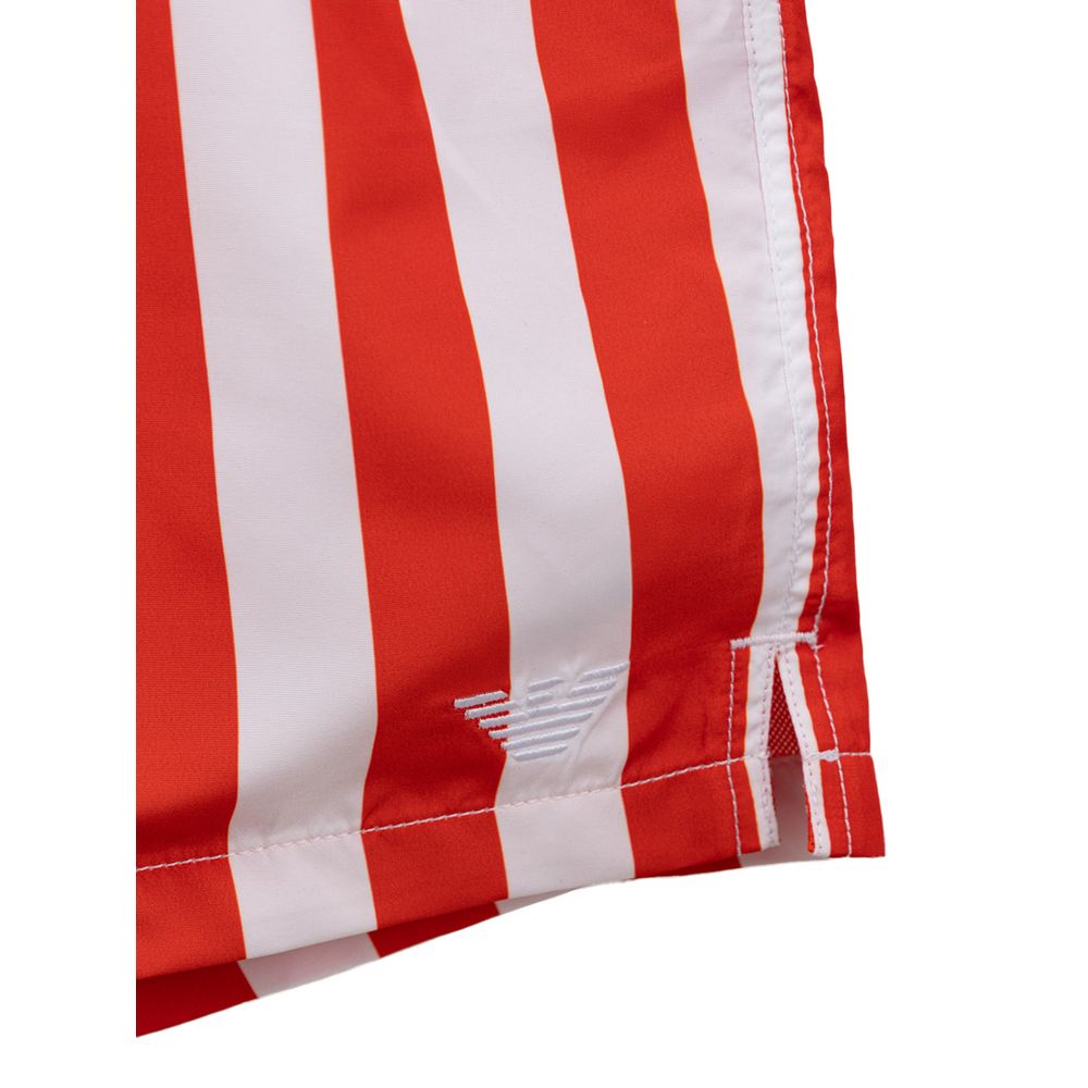 Emporio Armani Red Swim Shorts