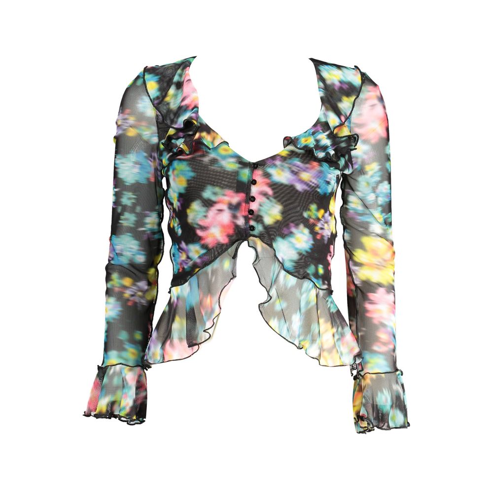 Desigual Black and Multicolor Shirt