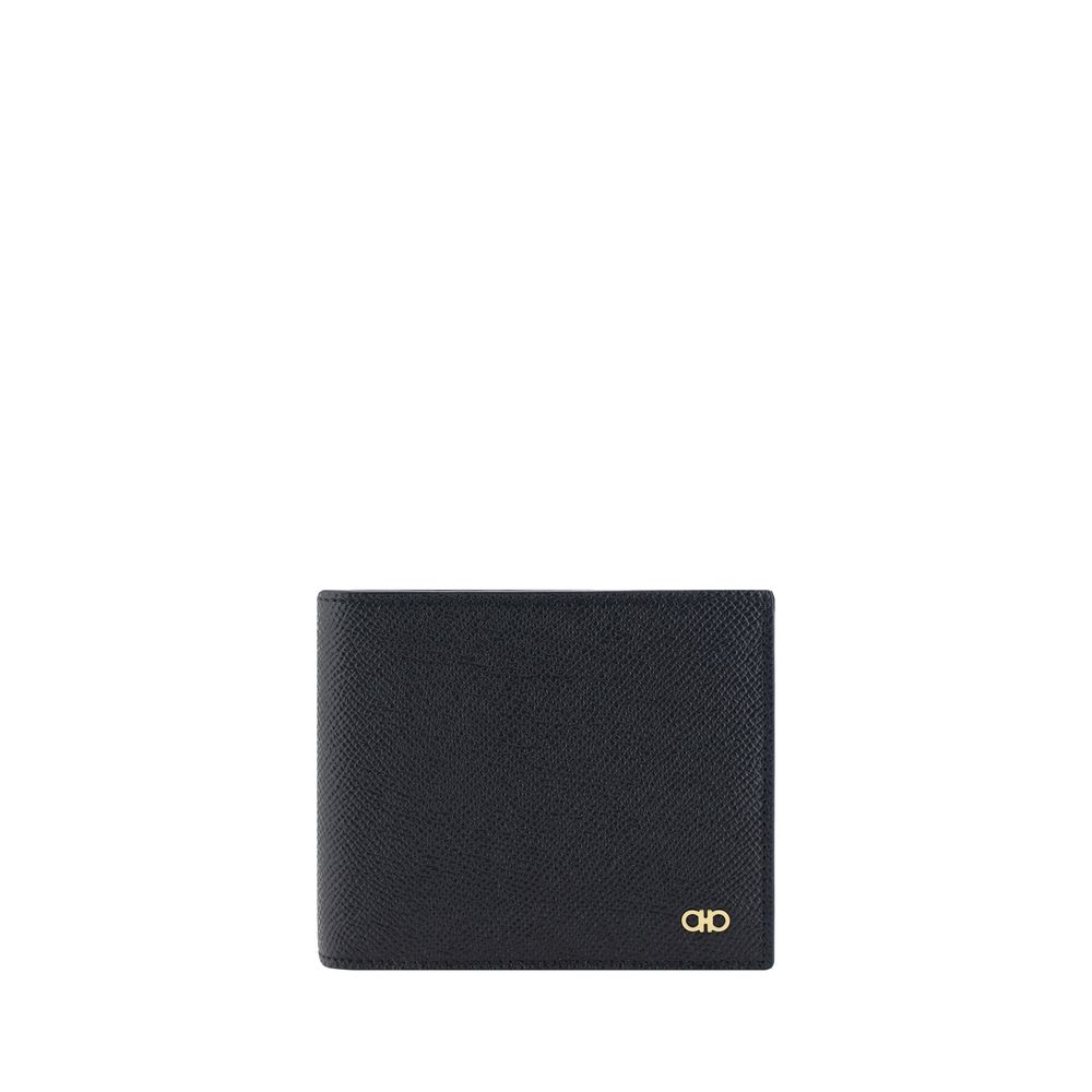 Ferragamo Black Leather Wallet