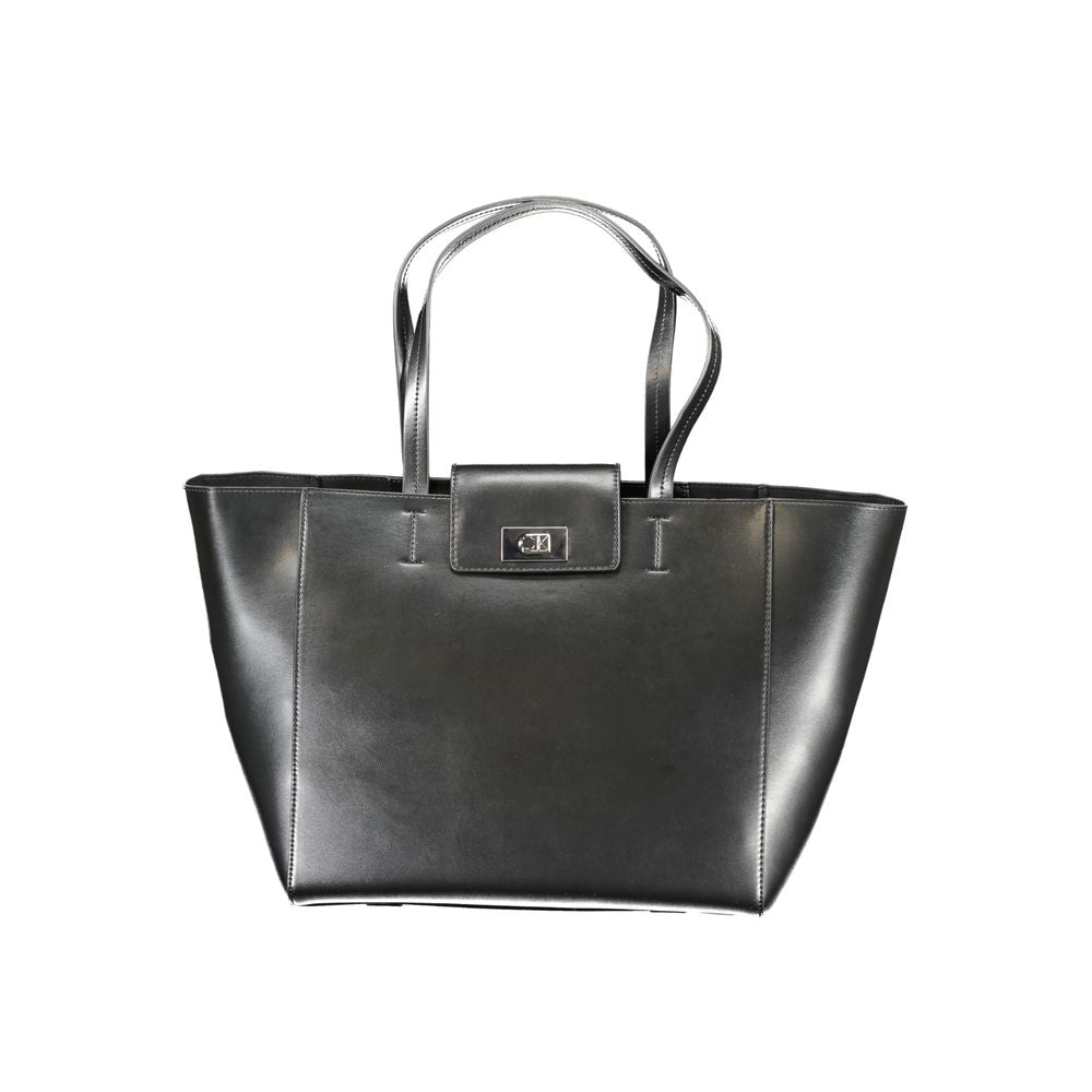 Calvin Klein Black Recycled Women Handbag