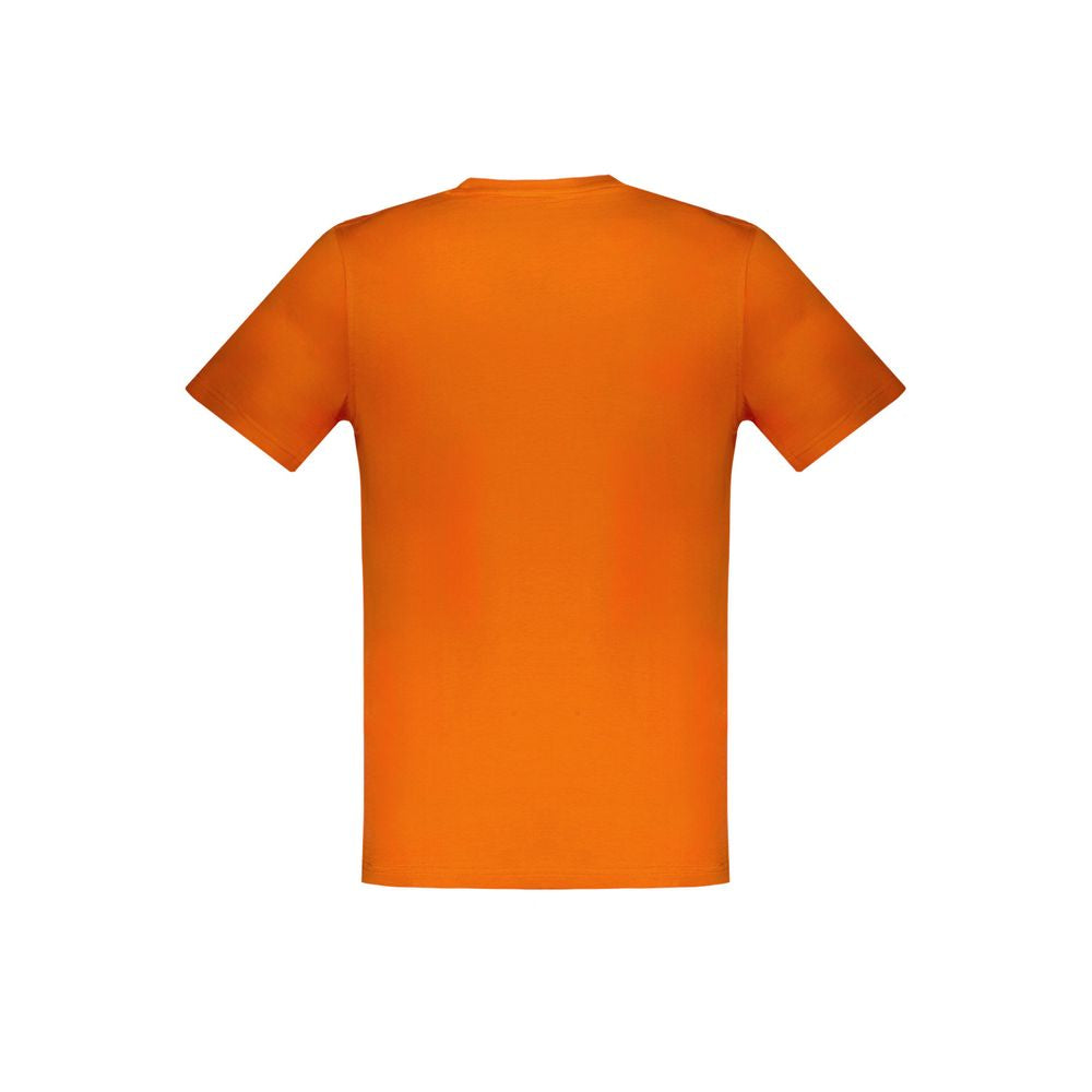 Harmont & Blaine Arancione Cotton Men T-Shirt