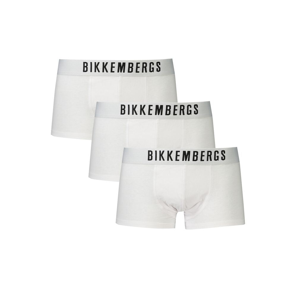 Bikkembergs White Men Boxer