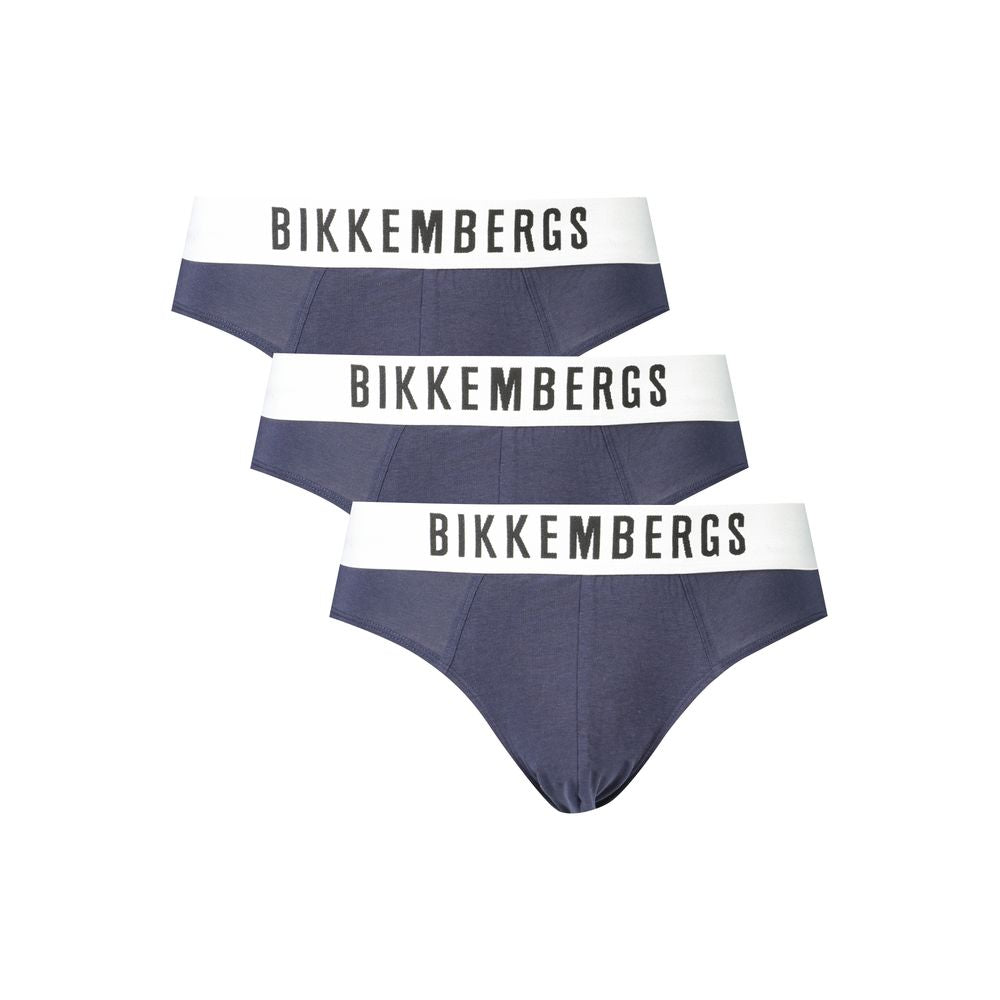 Bikkembergs Blu Men Underwear
