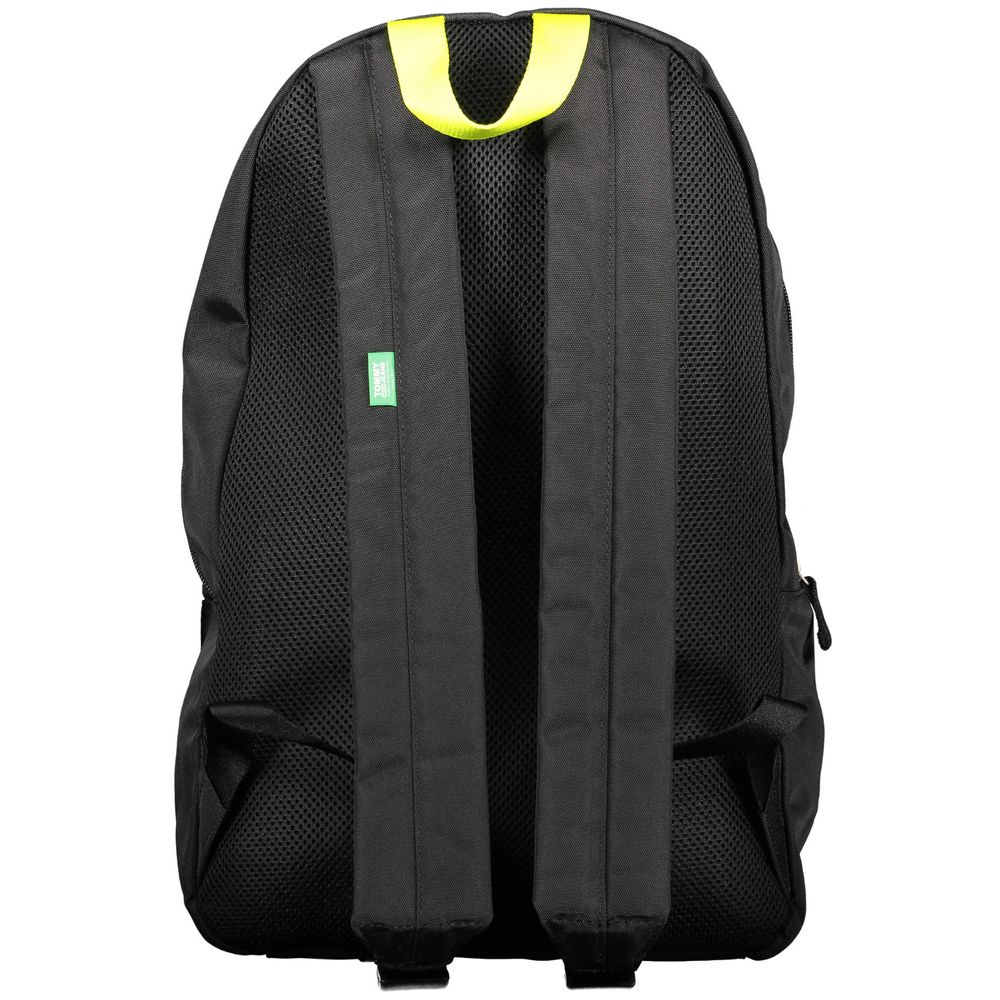 Tommy Hilfiger Black Recycled Men Backpack