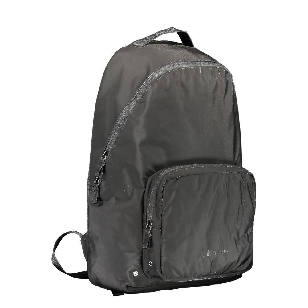 Calvin Klein Black Recycled Men Backpack