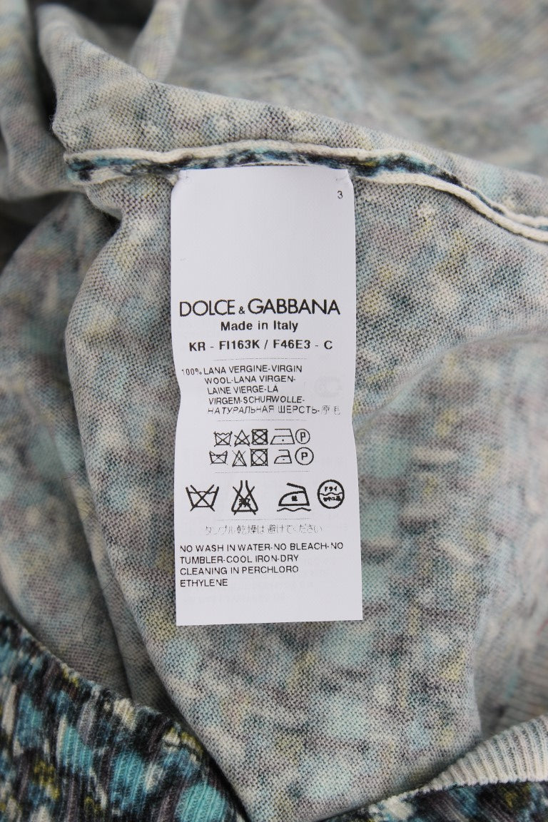 Dolce & Gabbana Blue Wool Sweater Sleeveless Pullover - PreLoved & Luxe