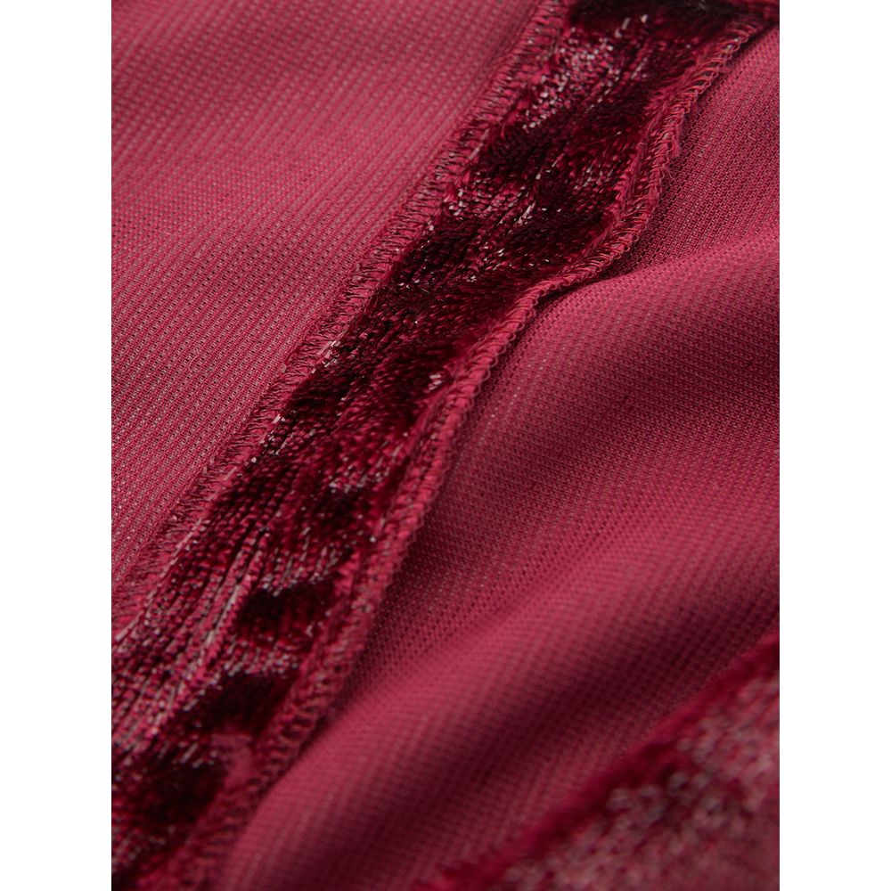Lardini Bordeaux Cocktail Dress