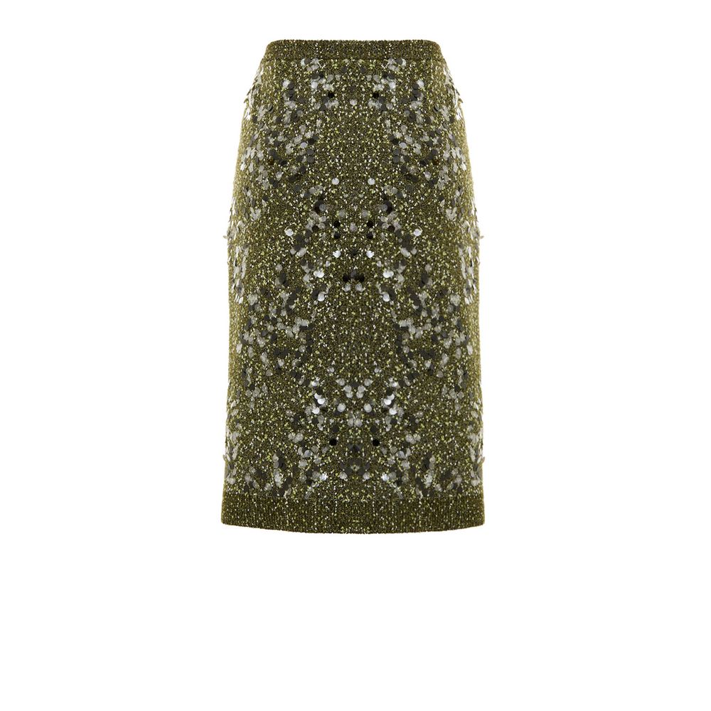 Gucci Green Viscose Mini Skirt - PreLoved & Luxe