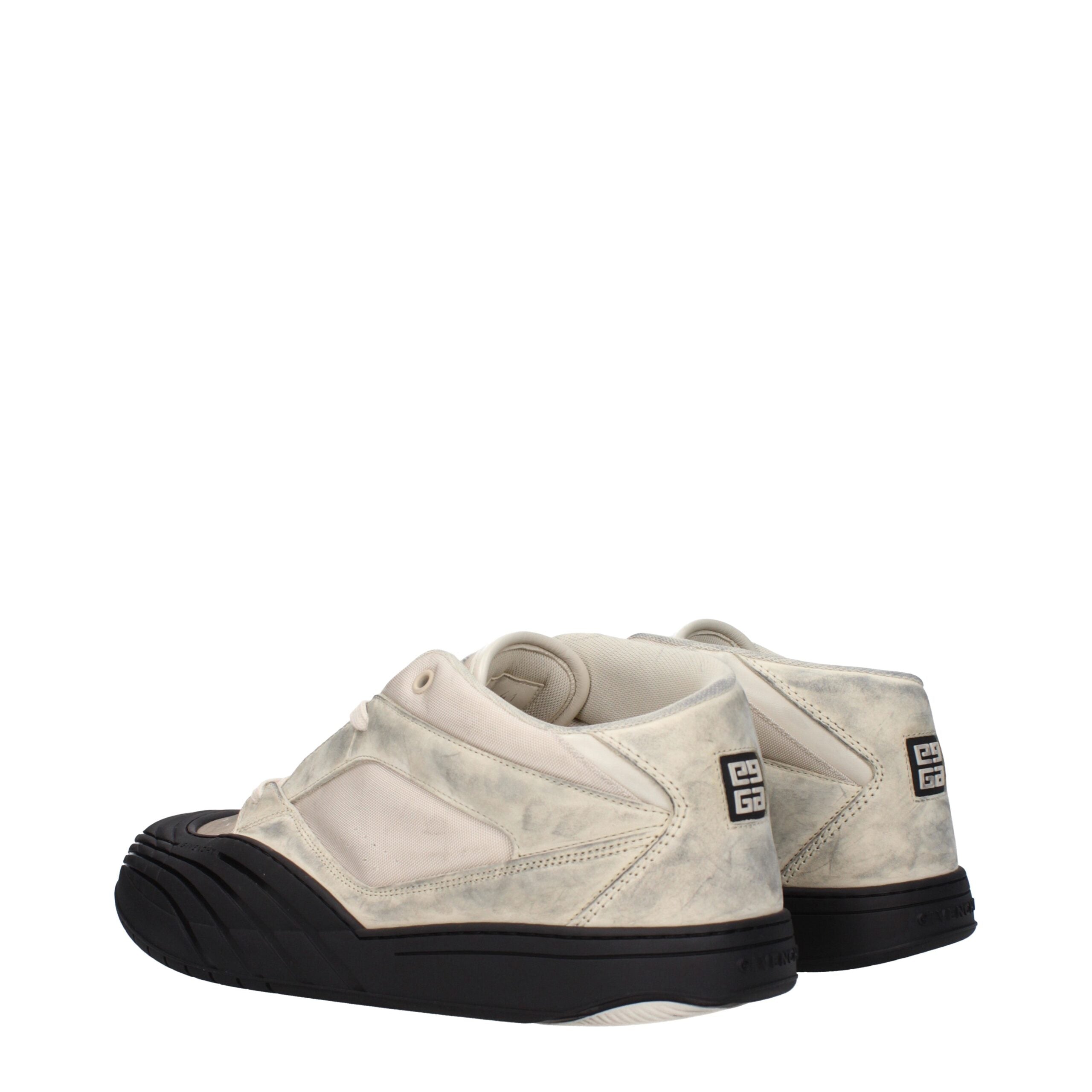Givenchy Beige Fabric Chunky Sneakers