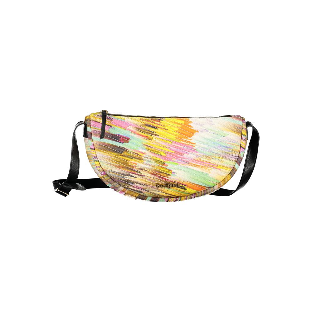 Desigual Giallo Woman Shoulder Bag