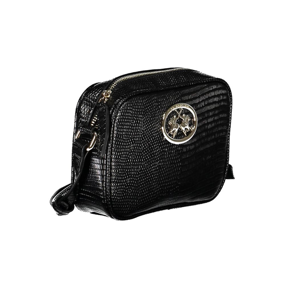 La Martina Black Women Handbag