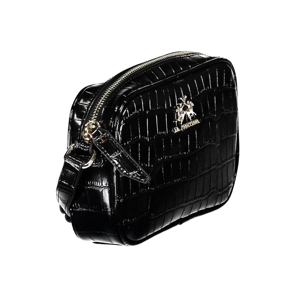 La Martina Black Women Shoulder Bag