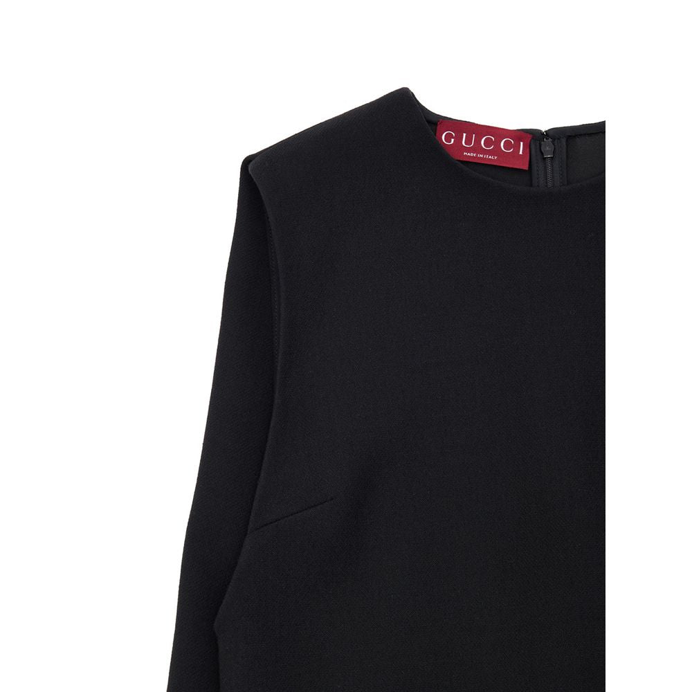 Gucci Black Wool Casual Dress - PreLoved & Luxe