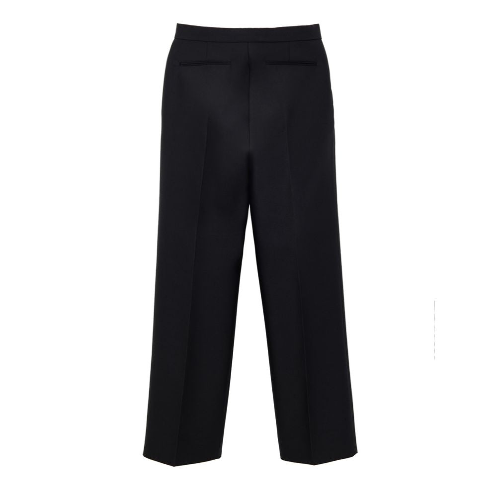 Gucci Black Cotton Casual Pants - PreLoved & Luxe