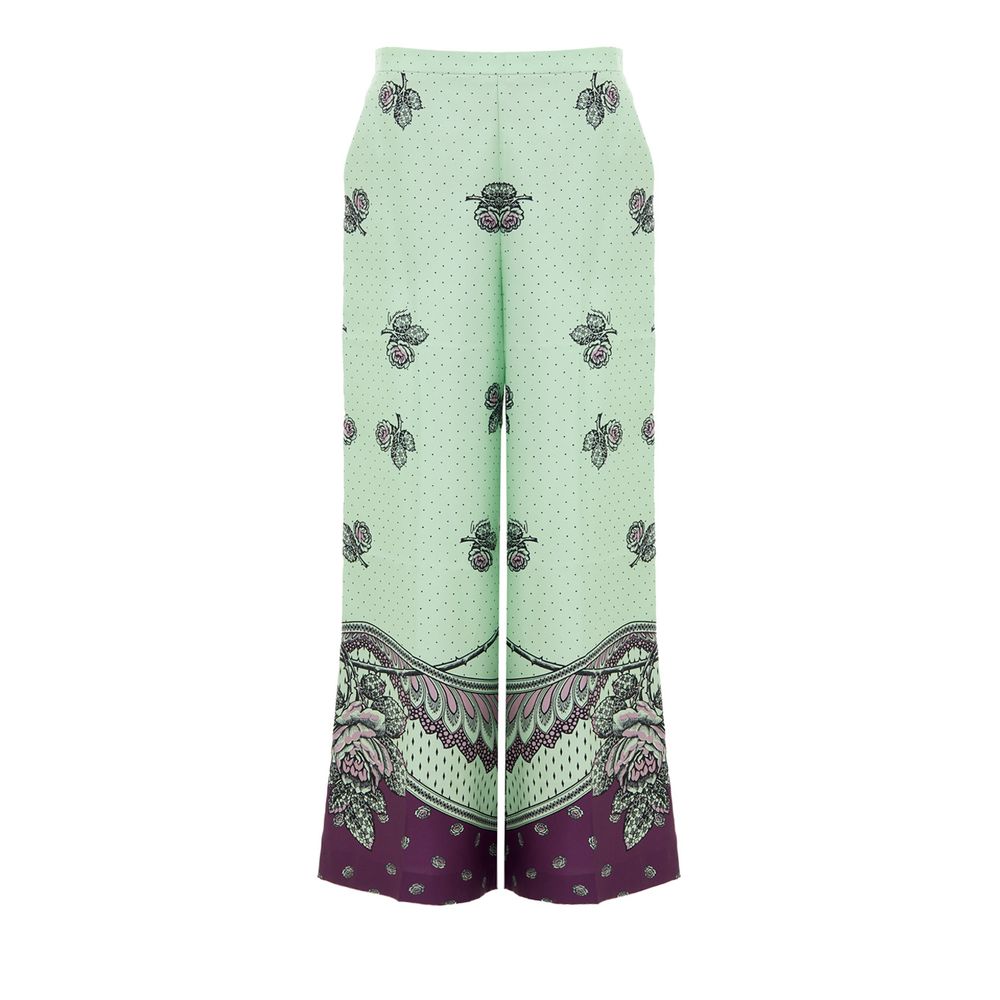Gucci Green Silk Casual Pants - PreLoved & Luxe