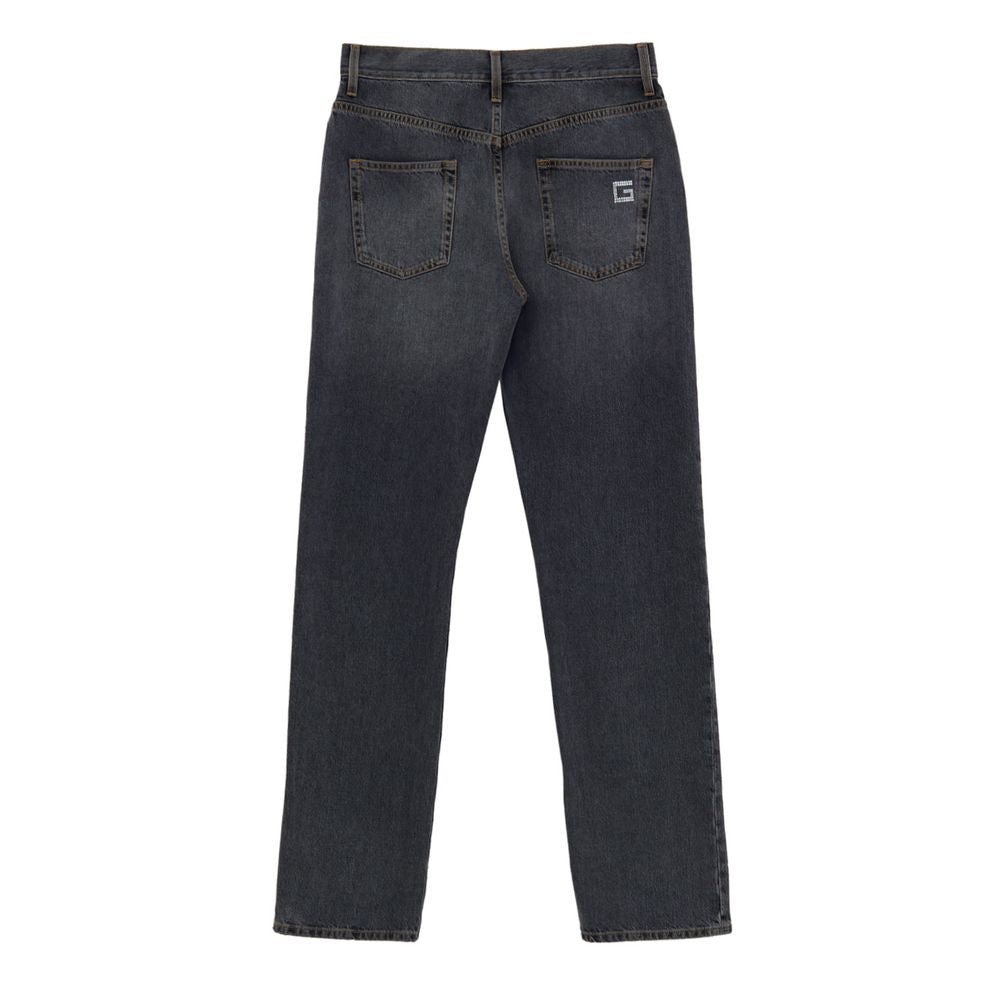 Gucci Gray Cotton Relaxed Fit Jeans - PreLoved & Luxe