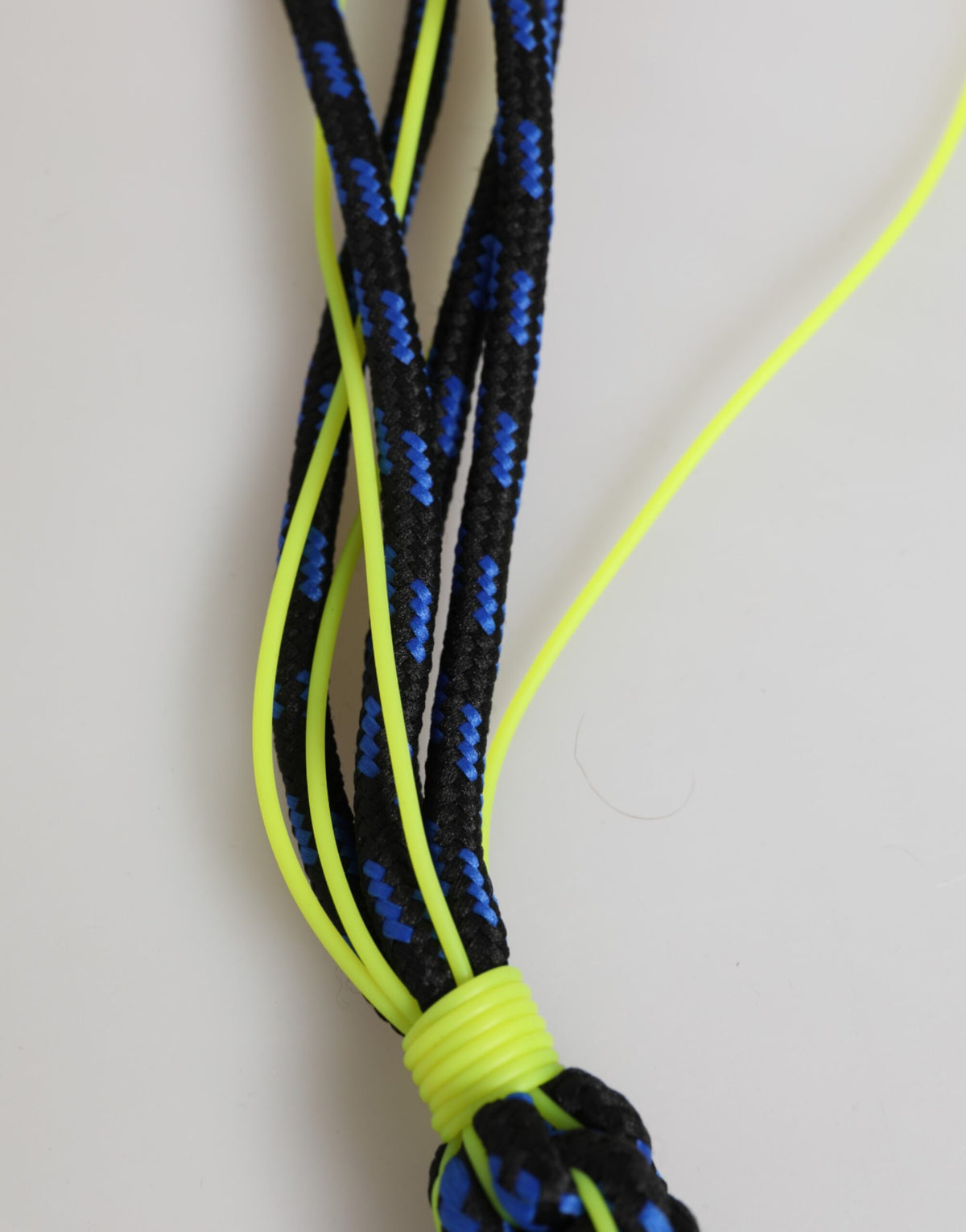 Dolce & Gabbana Multicolor Tape String DG Logo Keychain Keyring