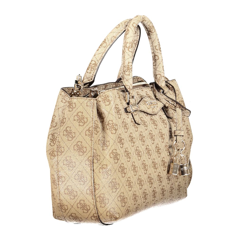 Guess Jeans Beige Women Handbag
