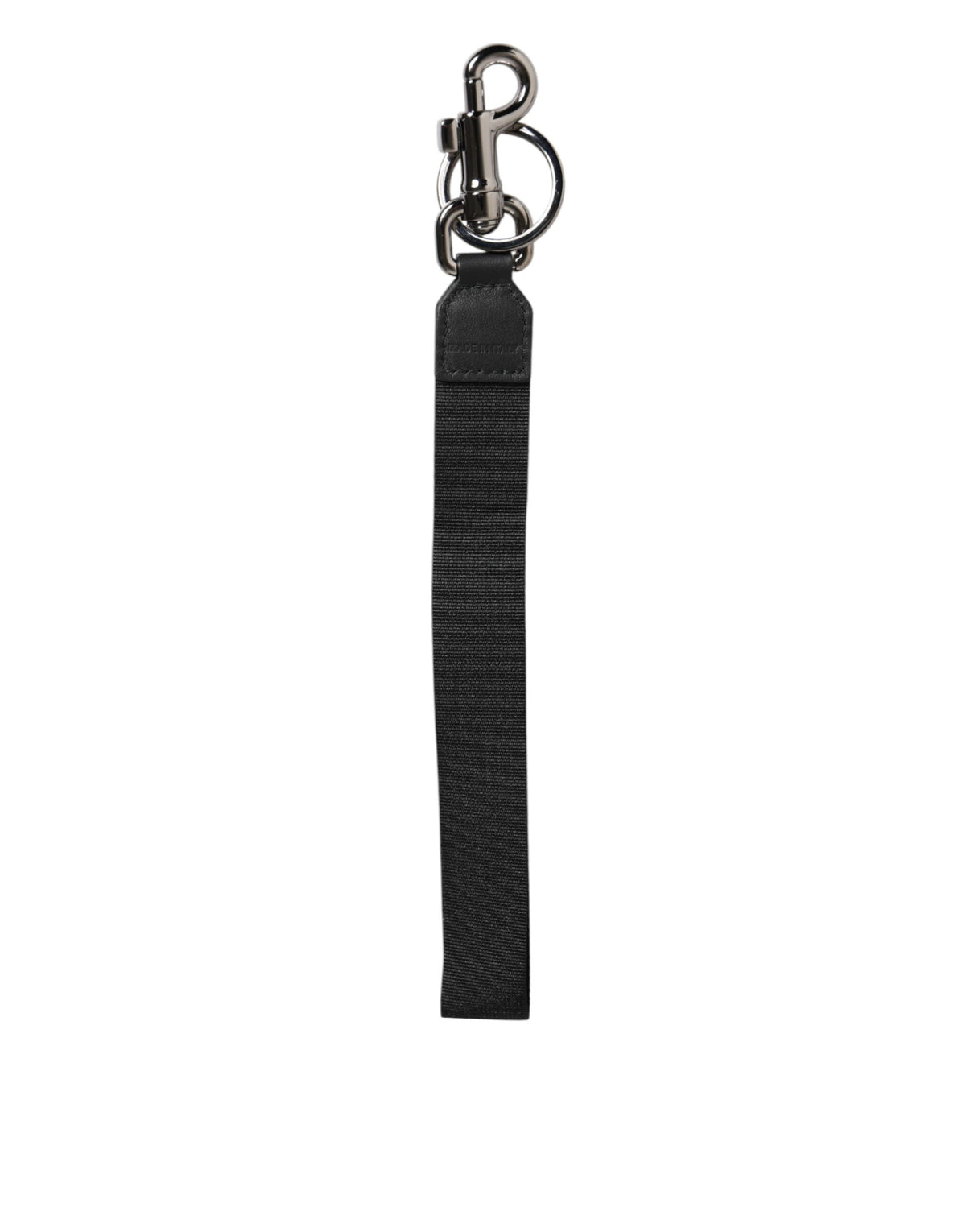 Dolce & Gabbana Black Blue DG Logo Brass Holder Keychain Keyring