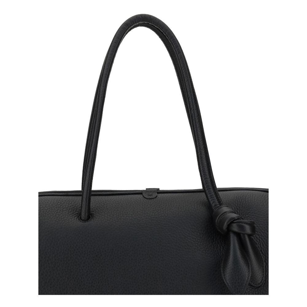 Jacquemus Black Leather Handbag