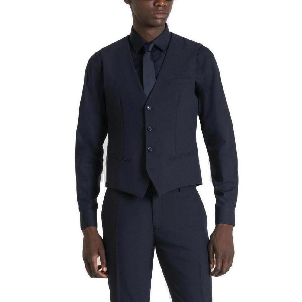 Antony Morato Blue Waistcoat