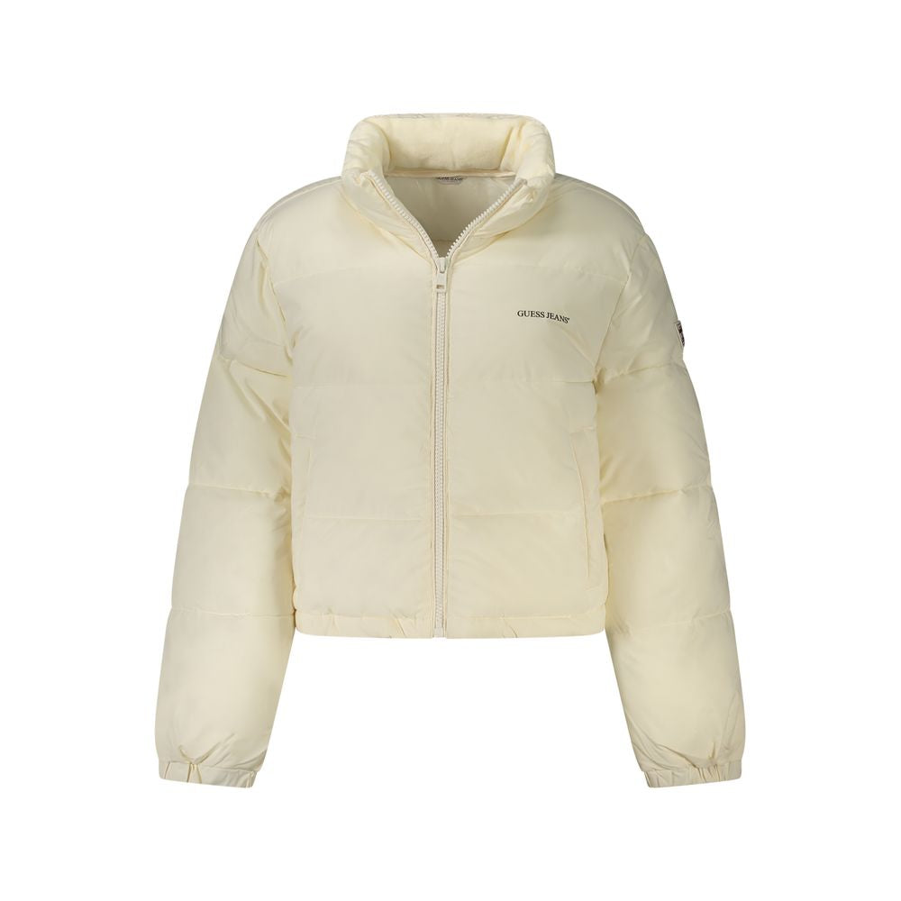 Guess Jeans Bianco Recycled Women's Jacket