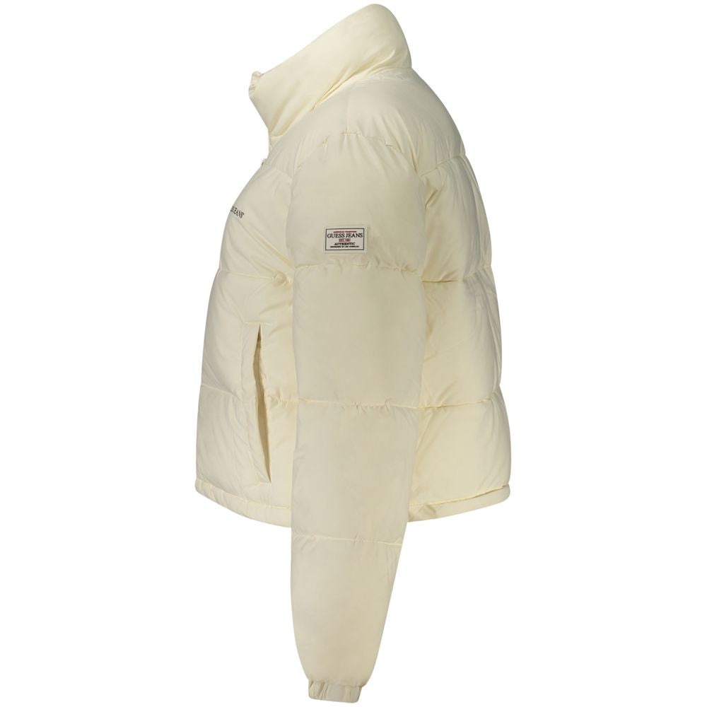 Guess Jeans Bianco Recycled Women's Jacket