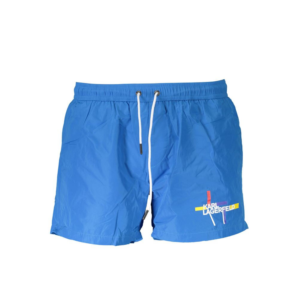 Karl Lagerfeld Azzurro Men's Swim Boxer