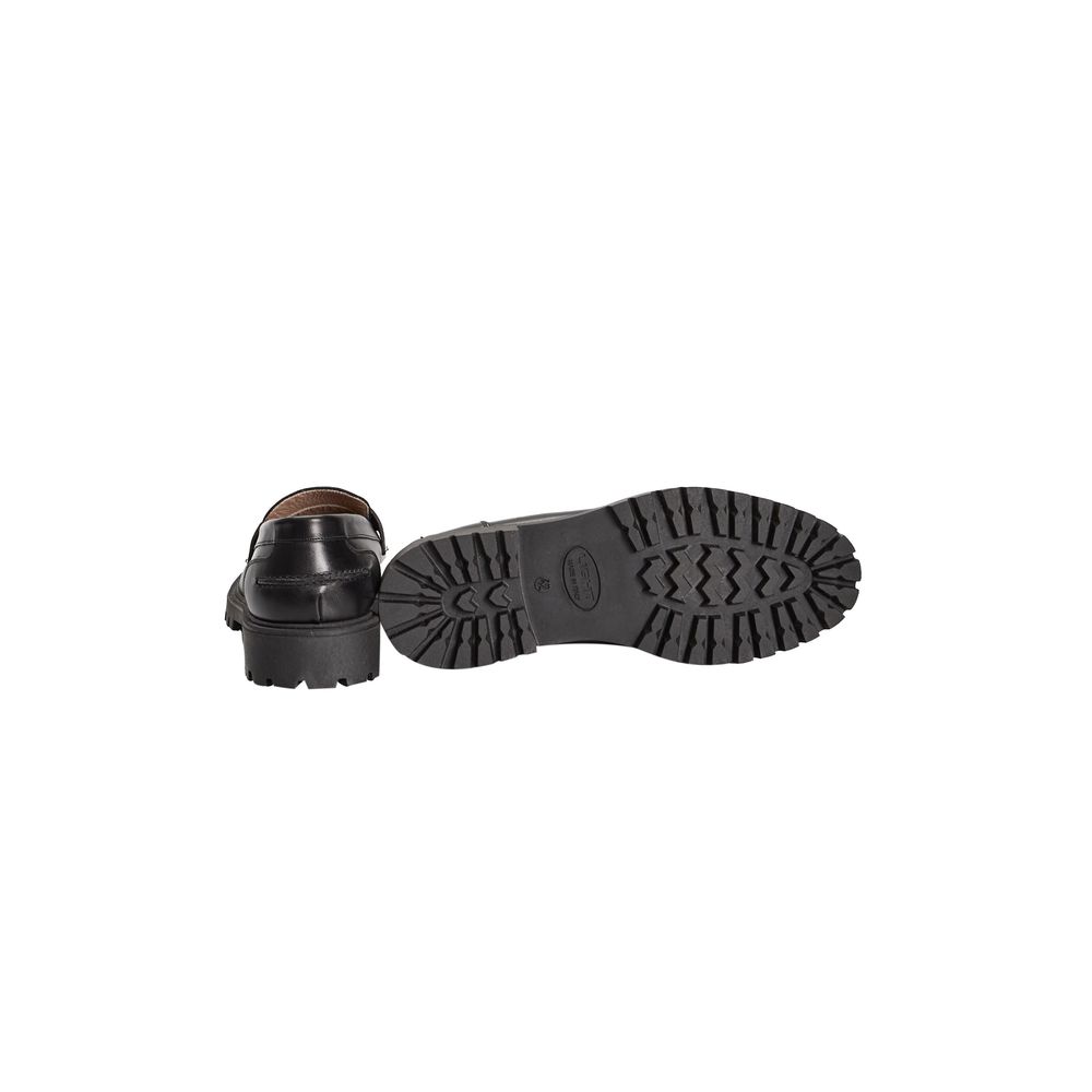 Roberto Pepe Luxury Black Calfskin Men Loafer