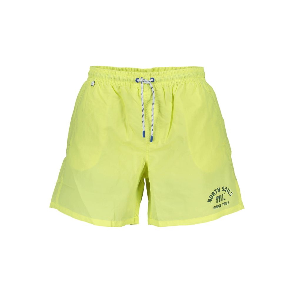 North Sails Yellow Men's Swim Short