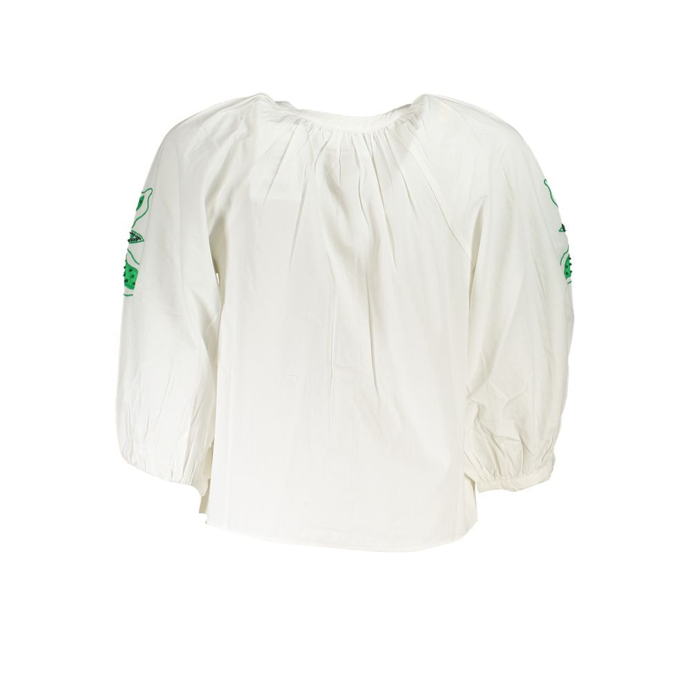Desigual Bianco Women Shirt