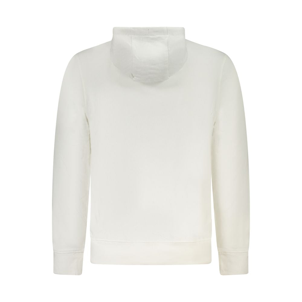 North Sails White Cotton Men's Hooded Sweatshirt